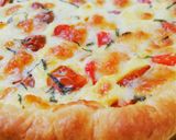 Une image de l'étape 1 de Tarte feuilletée au thon, tomates cerises et mozarella.