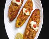 A picture of step 5 of Stuffed plantain boats II.