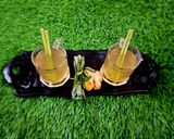 A picture of step 5 of Lemon Grass Mint Tea.