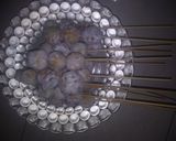 Foto langkah ke 7 dari resep Sate donat simpel.