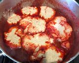 A picture of step 8 of Borscht (Beetroot Soup) and Dumplings.