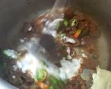A picture of step 2 of Camel pula | Arabic pulao.