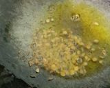 A picture of step 4 of Jain Kadhi (without onion garlic dinner recipe).