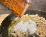 Tejszínes garnéla recept fázis 6 fotója