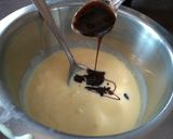 A picture of step 3 of Eggless Thums Up cake.