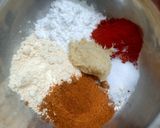 A picture of step 4 of Raw jackfruit fritters.