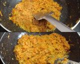 A picture of step 2 of Carrot and bottle gourd(lauki) Halwa.