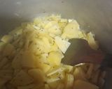 A picture of step 3 of Aloo fry.