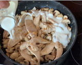 Foto del paso 7 de la receta: Pechuga de pollo a la crema con champiñones