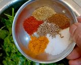 A picture of step 2 of Mixed Millets and Veggies Dosa (with jowar, ragi, bajra flours and lentils).
