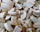 A picture of step 2 of Mushroom Sukka.