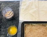 A picture of step 3 of Filo Pastry Baklava.