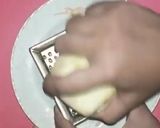 A picture of step 1 of Apple cake.