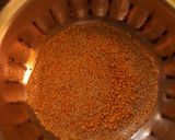 A picture of step 2 of Bata posto (bata fish with poppy seed) in bengali style.