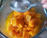 Foto del paso 5 de la receta: Crema de calabaza y batata con queso feta