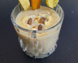 A picture of step 3 of Banana chikoo smoothi.