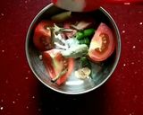 A picture of step 3 of Tomato uttapam.