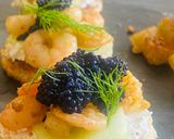 Luxury ràk-caviar falatka recept fázis 4 fotója