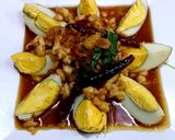 รูปขั้นตอนการทำที่ 8 ของ ไข่ลูกเขยไก่สับ
