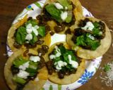 A picture of step 4 of Tiny tostadas.