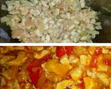 Foto langkah ke 2 dari resep Pizza Ayam Tumis.