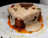 Foto del paso 7 de la receta: Lasaña de judías verdes con panceta ibérica y tomate