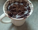 A picture of step 5 of Chocolate mug cake.