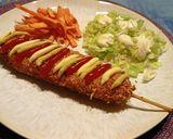 Corn dog recept fázis 3 fotója