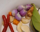 Foto langkah ke 1 dari resep Lontong Sayur Udang.