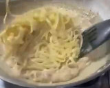 Foto langkah ke 4 dari resep Fettuccine Carbonara.