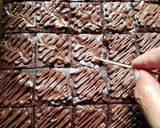 Gambar langkah 6 resipi Fudgy Brownies Kedut.