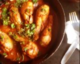 A picture of step 6 of Vietnamese coconut honey mixed caramel chicken.