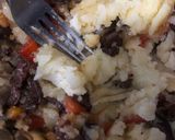 Foto del paso 4 de la receta Papas rellenas con hongos de pino, apto veganos, una delicia rápida, saludable y muy económica!!
