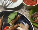Une image de l'étape 1 de Sea 🌊pasta 🦐gambas 🦞.