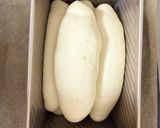 Foto langkah ke 8 dari resep Roti Tawar Shokupan Ala Jepang Lembut Motif Sapi.