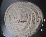A picture of step 4 of Barley Dosa.