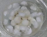 A picture of step 7 of Tukimi Dango (Moon Viewing Dumpling).