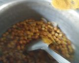 A picture of step 4 of Kala chana chaat.