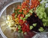 વેજીટેબલ પ્રોટીન સલાડ (Vegetable Protein Salad Recipe In Gujarati) રેસીપી સ્ટેપ2ફોટો