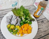 柚香和風水果海鮮沙拉的食譜步驟3照片