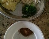 A picture of step 1 of Potato spaghetti cutlets.