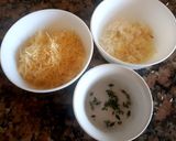 Foto del paso 2 de la receta: Espaguetis con queso pecorino, gouda, pimienta