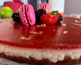 Nyári epres mascarpone torta – sütés nélkül, cukormentesen recept fázis 4 fotója