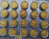 Hình bước làm 2 của món Bánh khoai mì bào sợi nướng