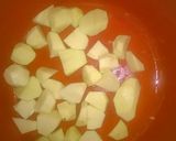 A picture of step 1 of Meat stew (with rice).