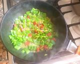 Foto del paso 3 de la receta: Spaghetti, con vegetales y camarones