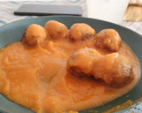 Foto del paso 5 de la receta: Albóndigas con salsa de zanahoria