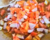 A picture of step 2 of Pav Chaat.