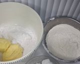 Foto langkah ke 1 dari resep Eggless Coconut Cookies.