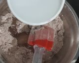 A picture of step 3 of Chocolate Wheat Cake.
